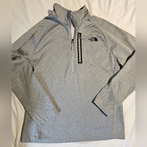 The North Face half zip sweater XL